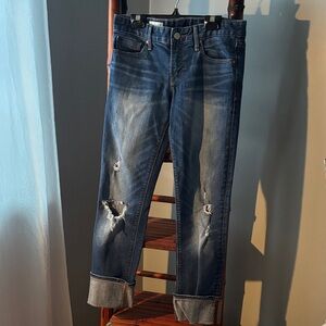 Women’s GAP Blue Distressed Jeans